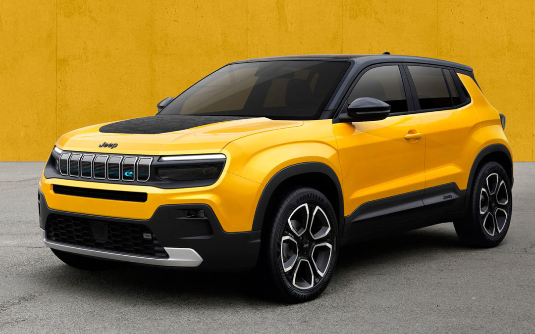 Jeep elétrico menor que o Renegade será lançado em 2023