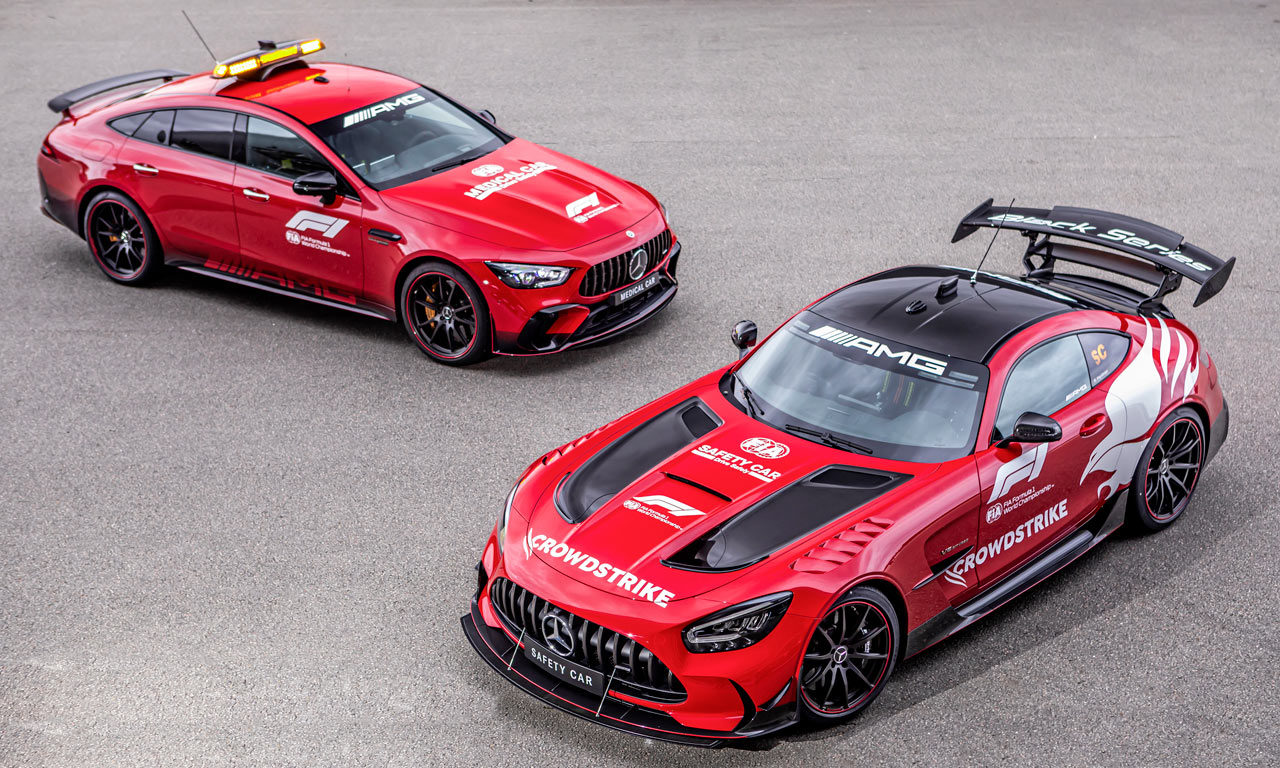 Mercedes-AMG GT Black Series Safety Car F1 2022 e Mercedes-AMG GT 63 S 4Matic+ Medical Car