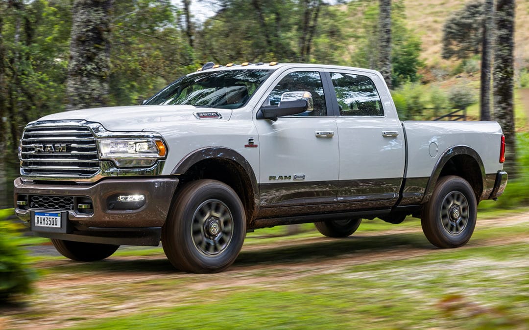 Ram 3500 chega inicialmente na versão topo por R$ 529.990