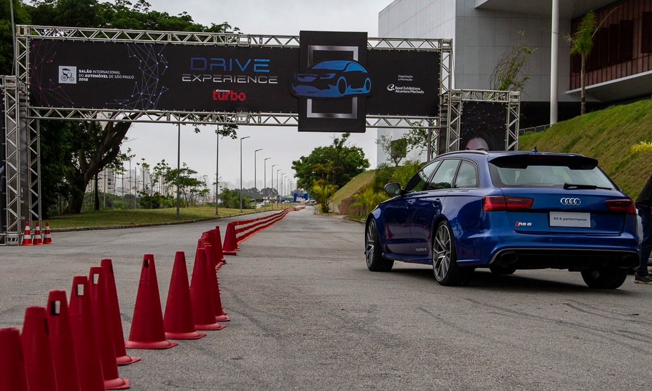 Carro de corrida elétrico estará no Salão de São Paulo