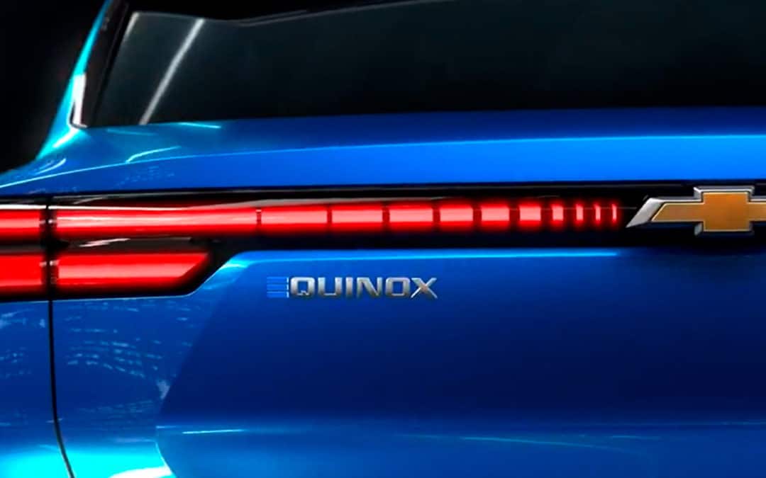 Chevrolet divulga teaser do Equinox elétrico