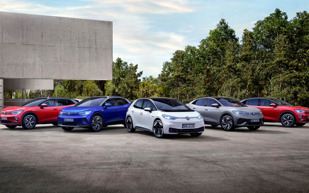 Elétricos da linha VW ID. ganham funções via nuvem