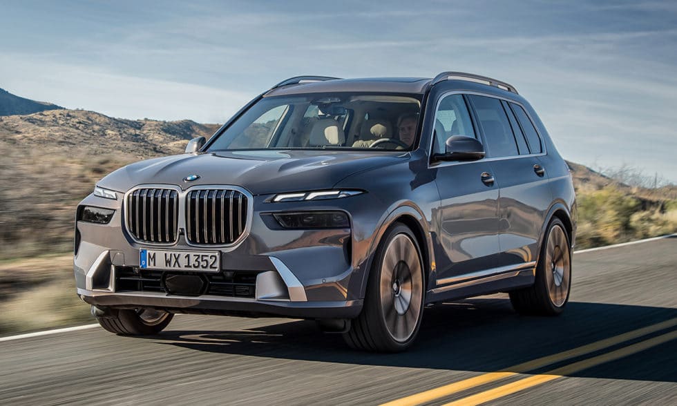 The new BMW X7 gets a mild hybrid system