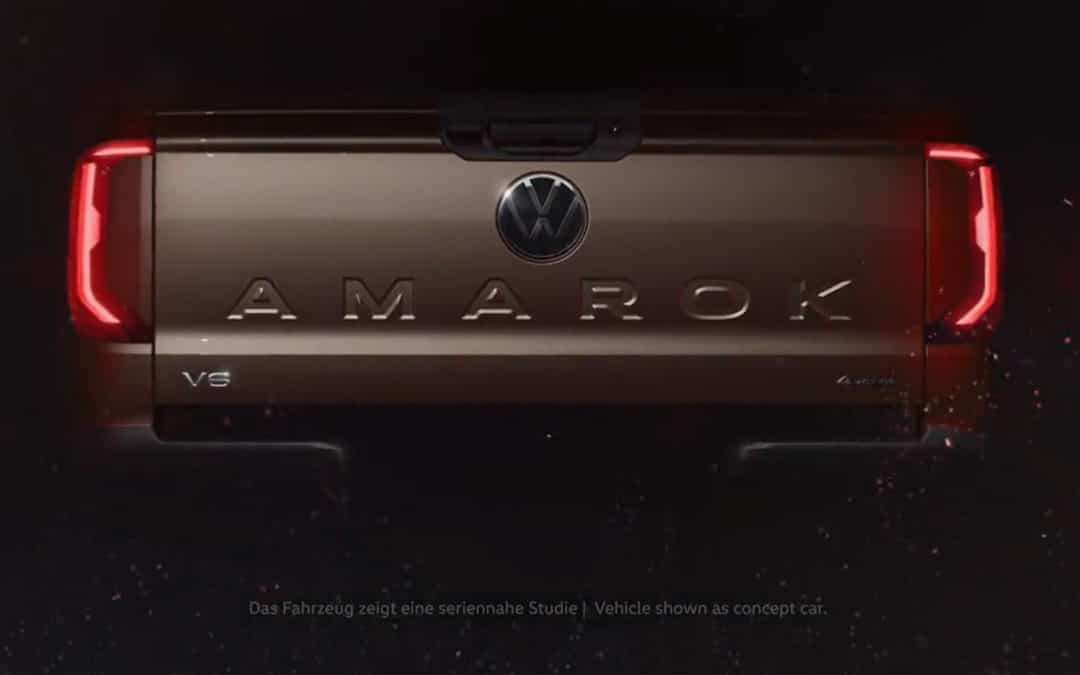 VW revela traseira da segunda geração da Amarok