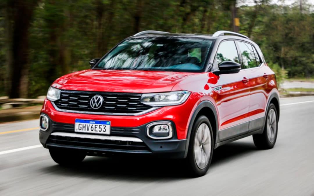 VW T-Cross segue líder entre os SUVs