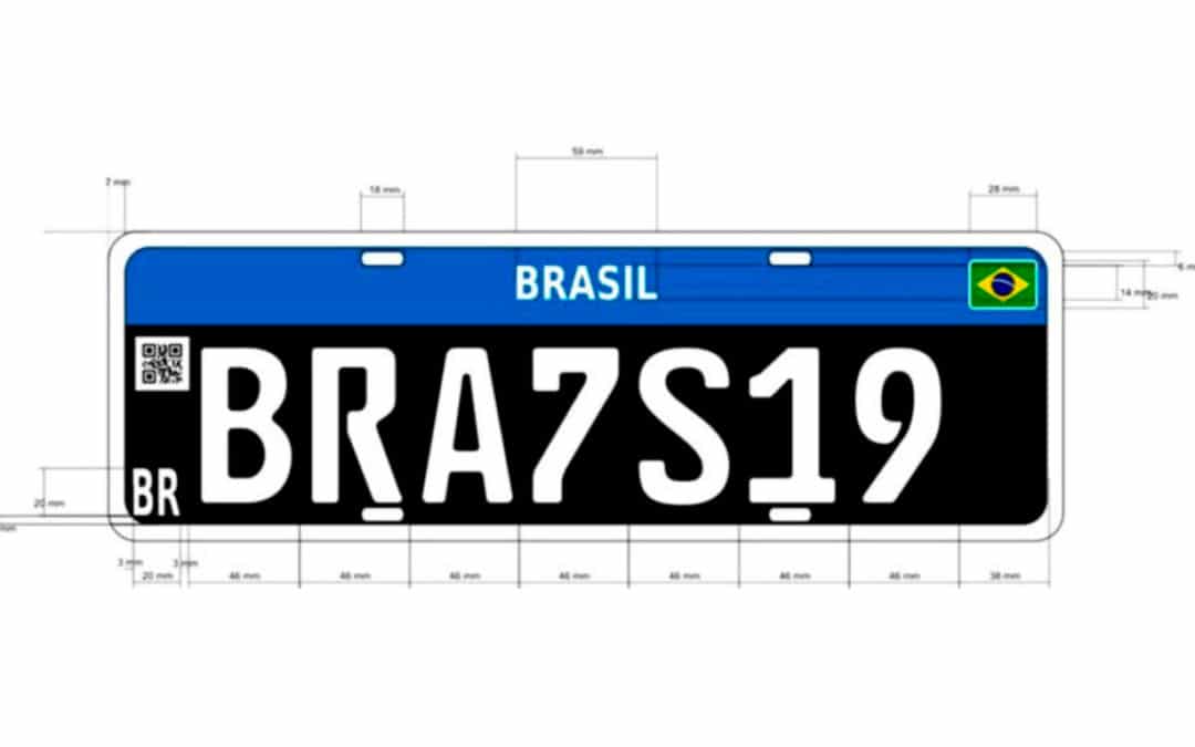 Placa preta será exclusiva para carros originais