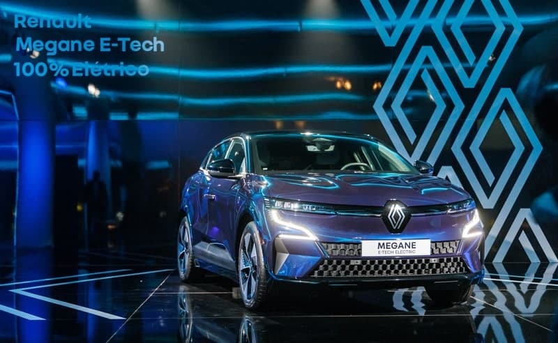 Renault confirma Mègane E-Tech e mais dois veículos 100% elétricos para o Brasil