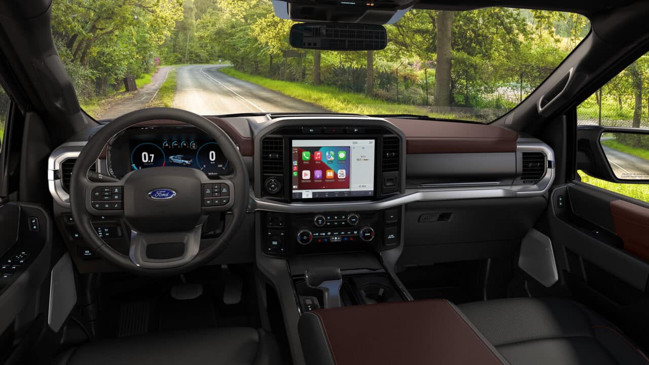 Interior da F-150 - Foto: divulgação/Ford