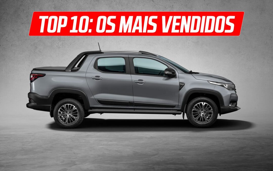 Top 10: os carros mais vendidos do Brasil em 2023