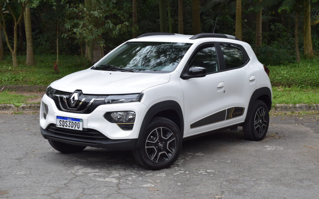 Testamos o Renault Kwid elétrico, que tem preço de R$ 139,9 mil