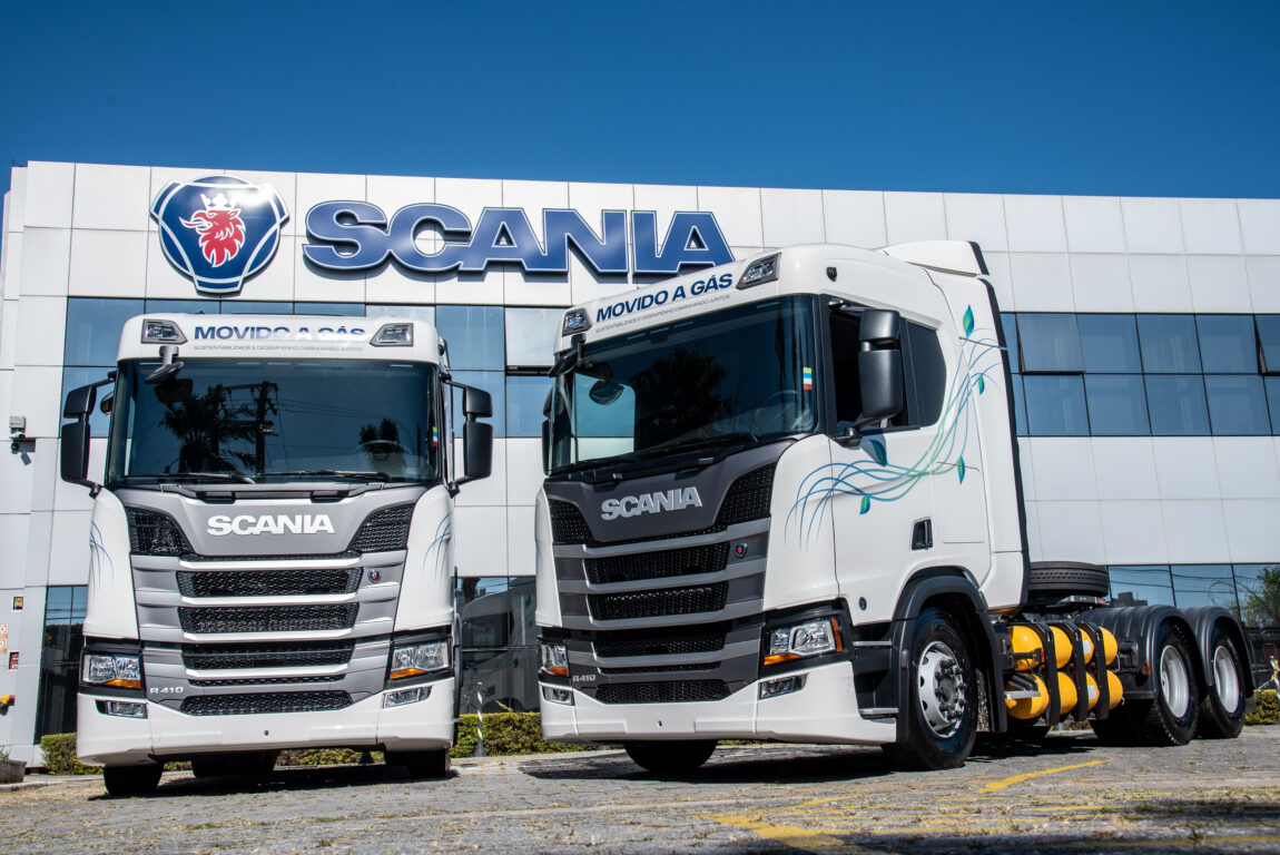 Scania X-gas é lançado com 900 km de autonomia