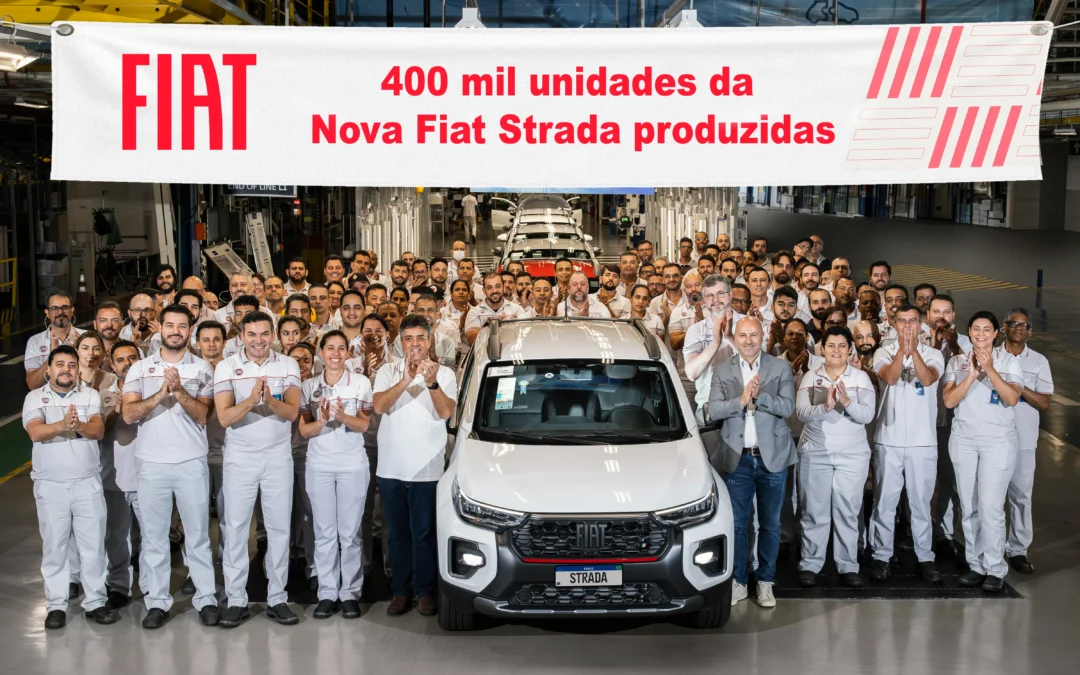 Fiat Strada chega à marca de 400 mil unidades produzidas