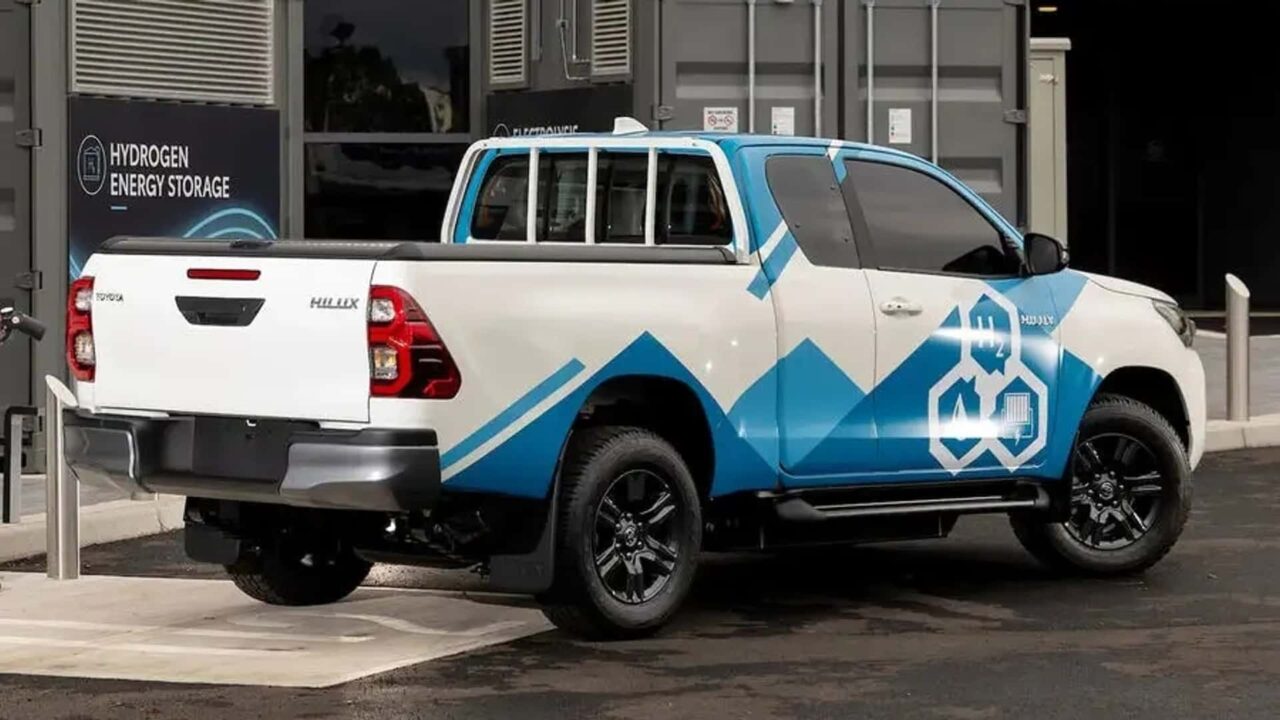 Toyota Hilux movida a hidrogênio