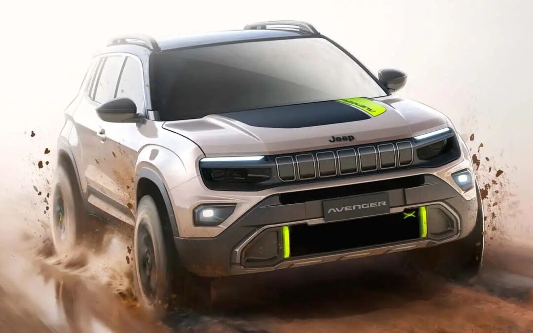 Jeep divulga futuro Avenger com tração híbrida “4xE”