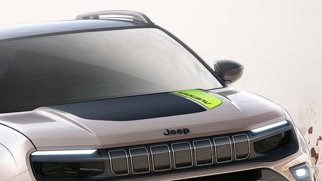 Jeep divulga futuro Avenger com tração híbrida "4xE"