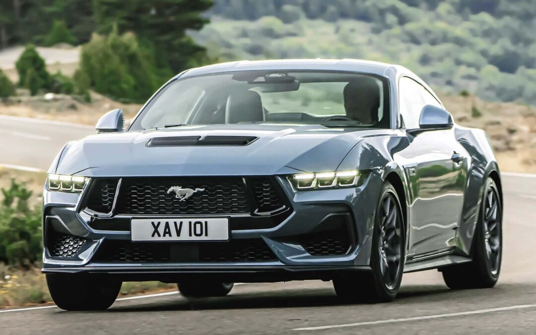 Novo Mustang chega à Europa com V8 mais fraco e a culpa é da legislação