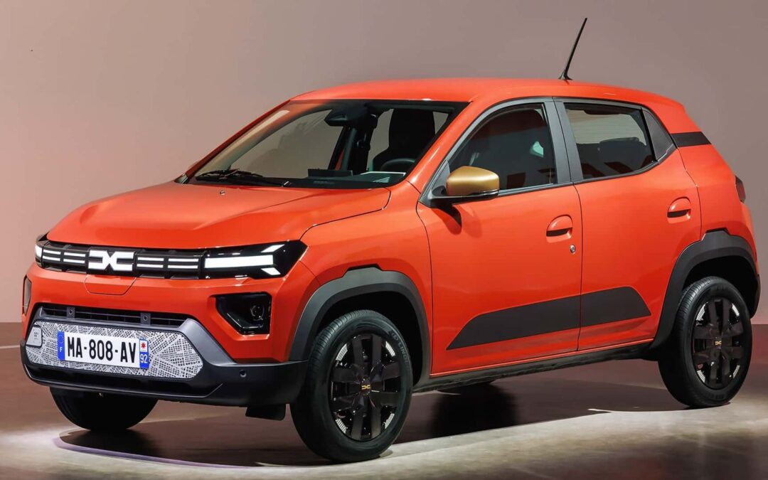 Novo Dacia Spring é apresentado na Europa antecipando novo visual do Kwid E-Tech