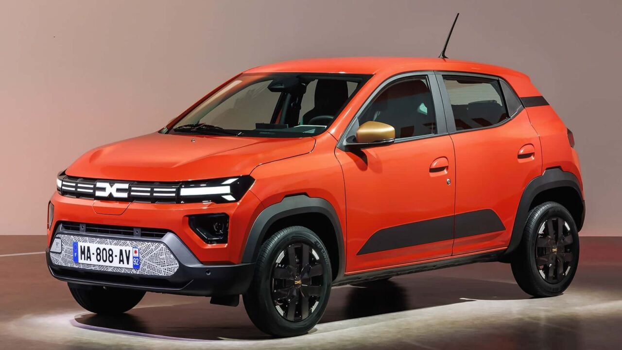 Novo Dacia Spring é apresentado na Europa antecipando novo visual do Kwid E-Tech