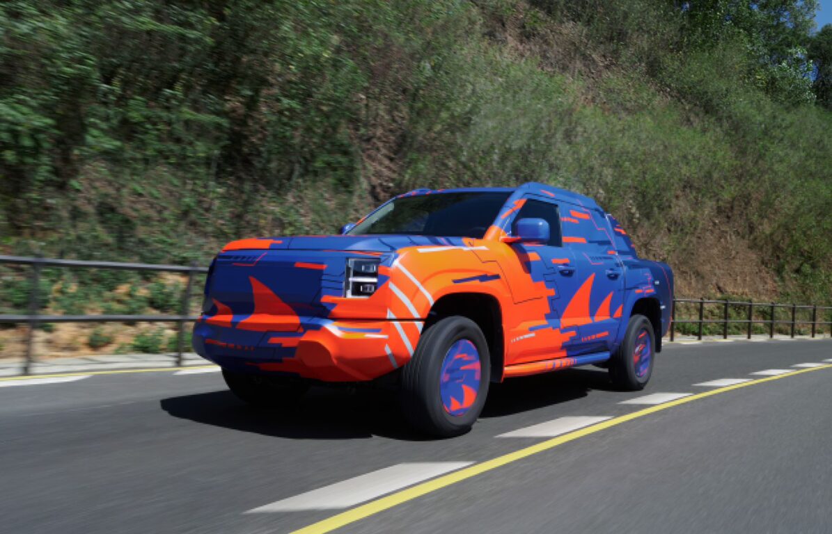 Novas fotos revelam que picape híbrida da BYD está perto do lançamento 