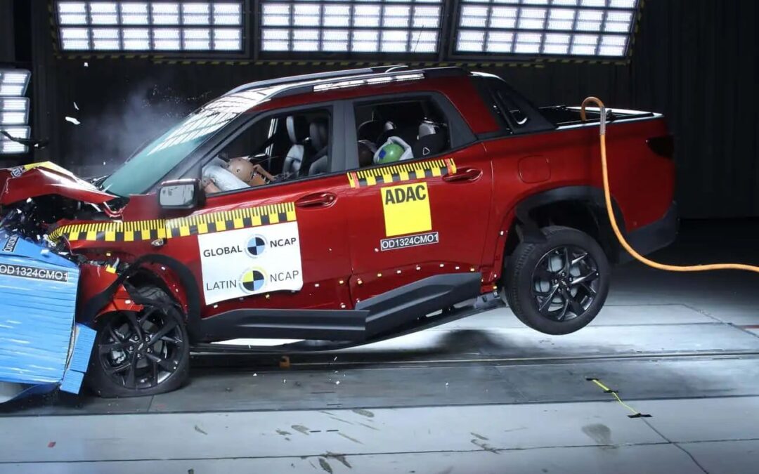 Latin NCAP: Montana recebe com 3 estrelas após teste de colisão