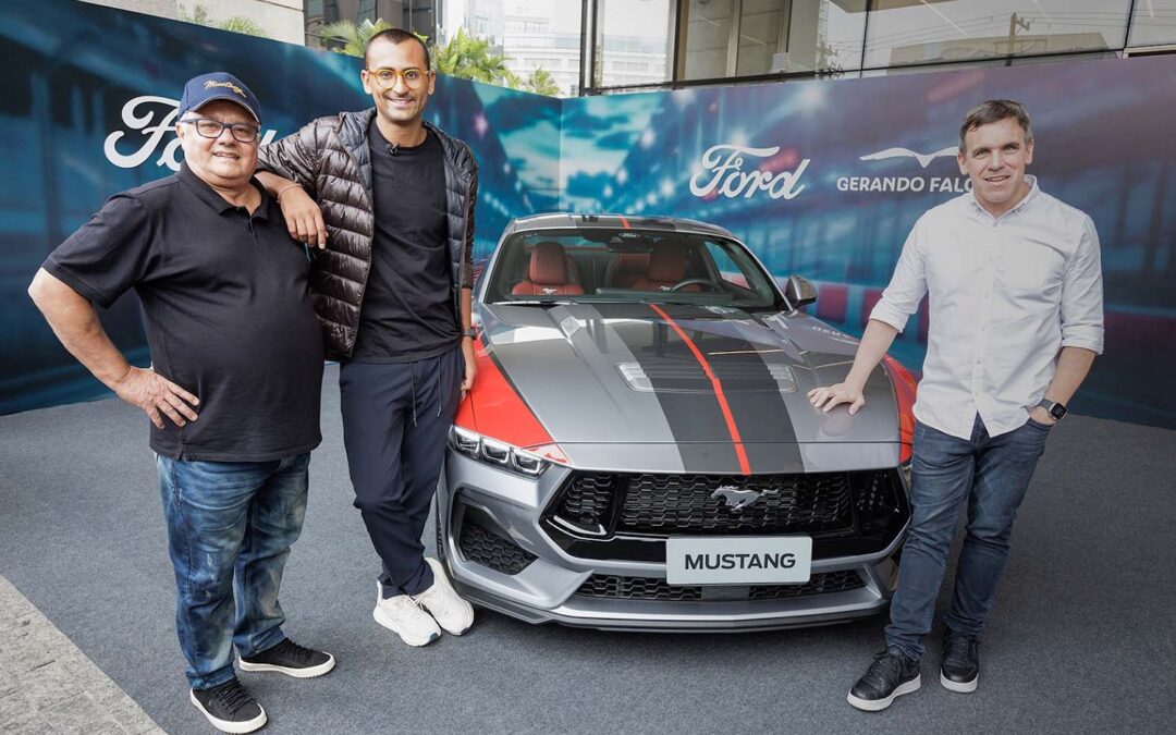 Ford Mustang personalizado por Alan Mosca será doado para ONG