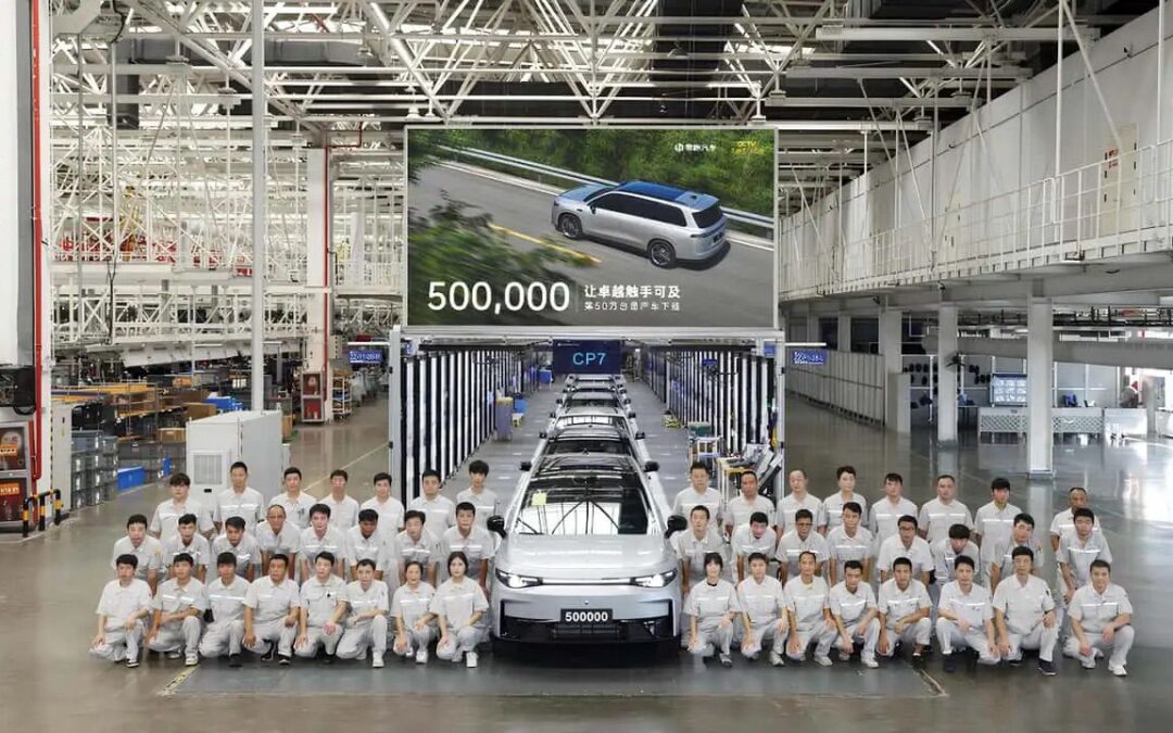 Leapmotor celebra 500.000 unidades produzidas na China