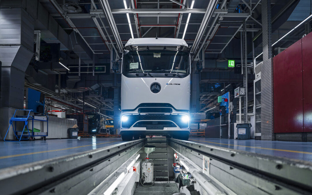 Daimler Truck inicia produção do Mercedes-Benz eActros 600
