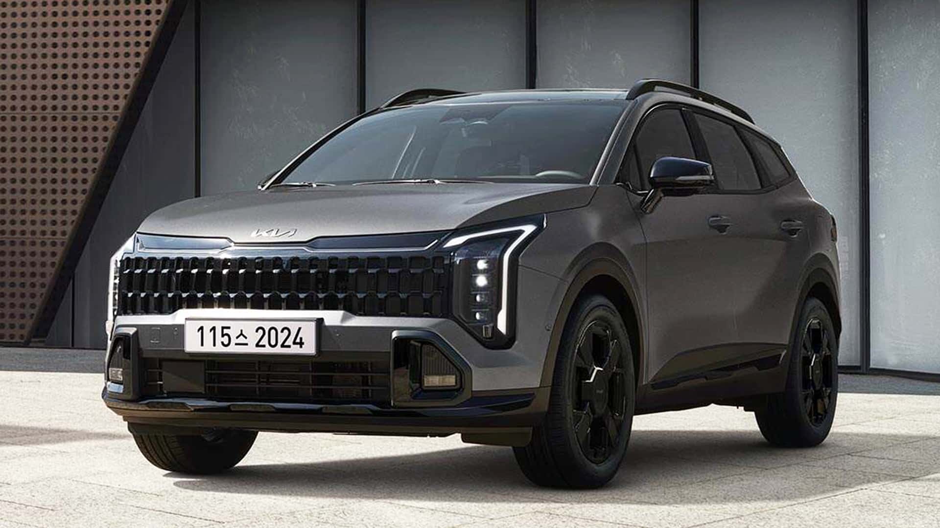 Kia Sportage 2026 ganha visual futurista na Coreia do Sul