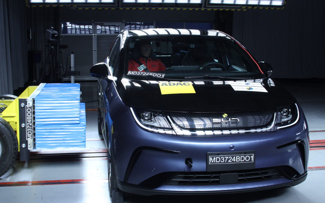 BYD Dolphin Plus recebe a maior nota segurança do Latin NCAP