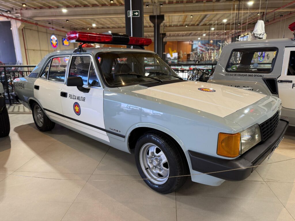 Opala 1990 da Polícia Militar de SP - Foto: Marcella Moran