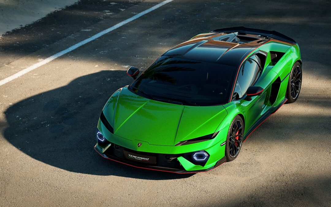 Lamborghini apresenta detalhes do motor do Temerario