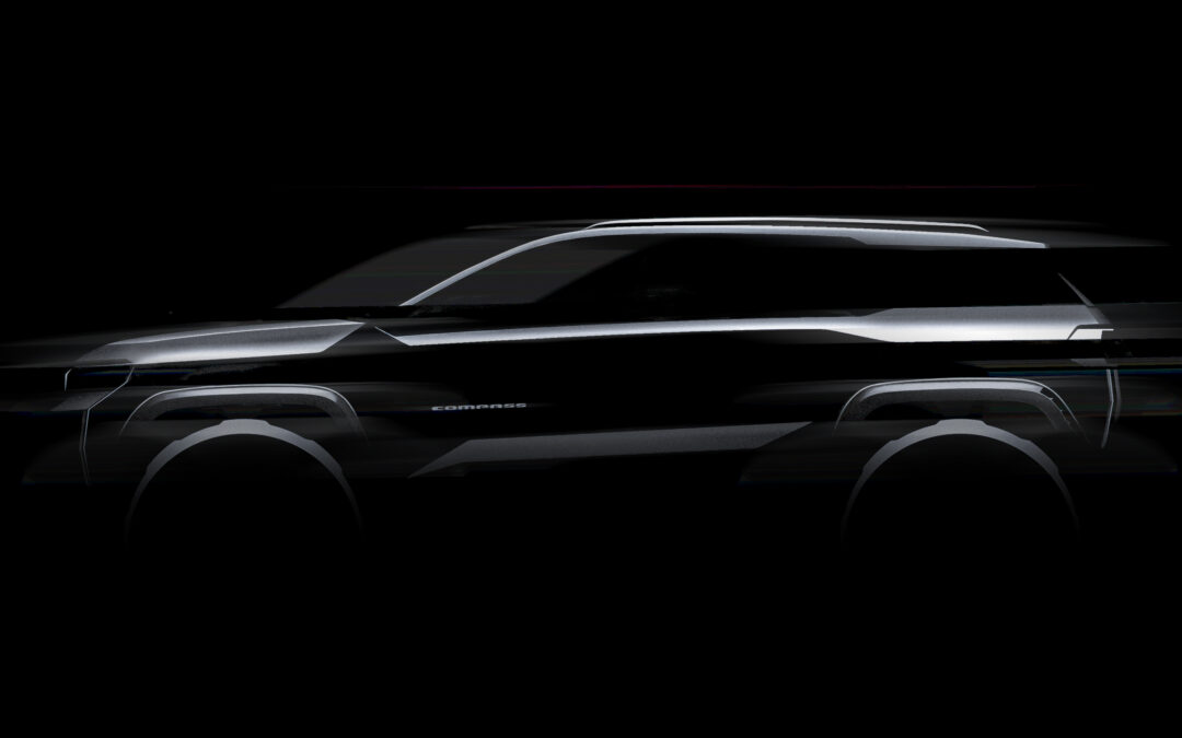 Jeep revela primeiras imagens da nova geração do Compass