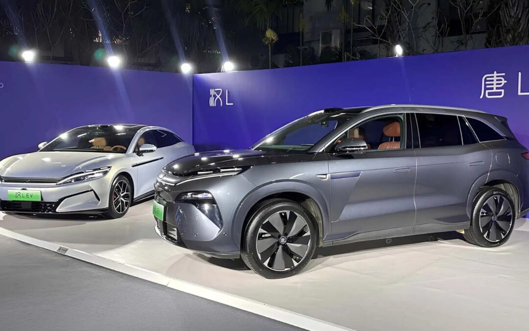 BYD lança novos Tan e Han com recarga rápida de 6 minutos