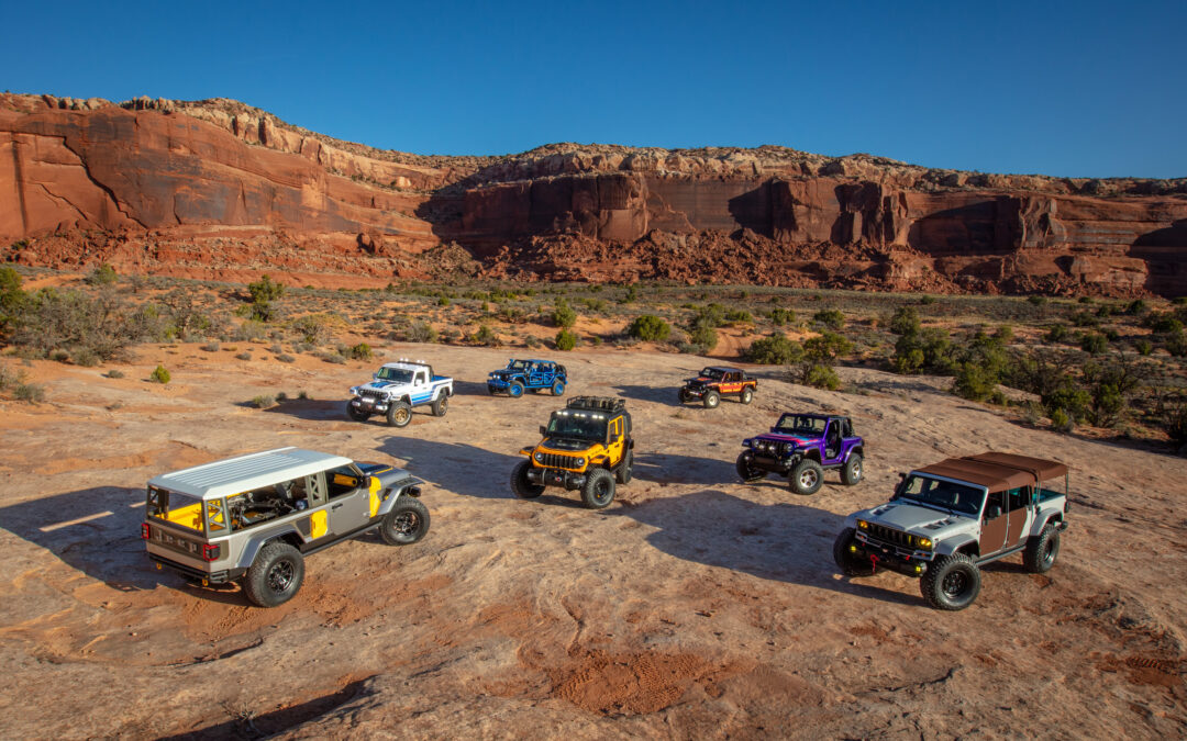 Jeep apresenta sete carros-conceito no 59º Easter Jeep Safari