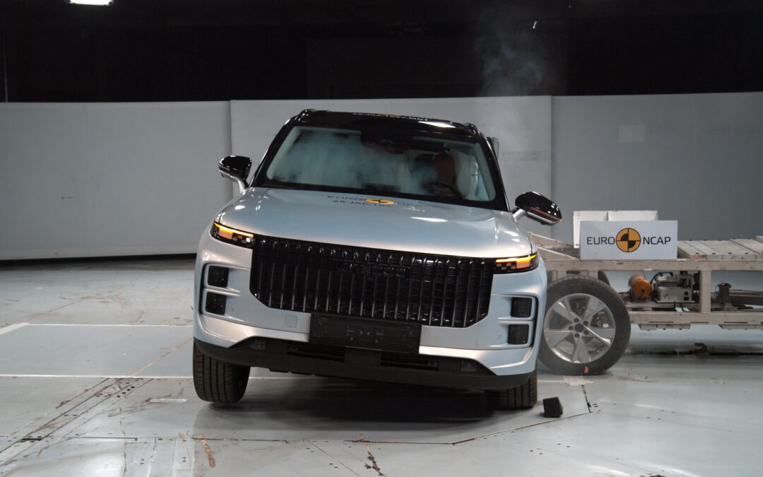 Jaecoo 7 PHEV recebe cinco estrelas no Euro NCAP