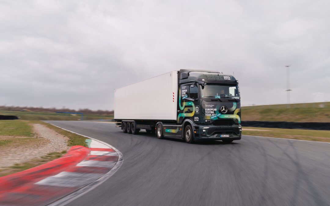 Mercedes-Benz Trucks tenta recorde mundial com eActros 600