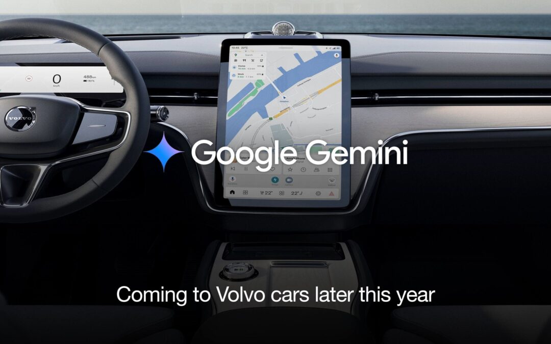 Volvo expande parceria com o Google para integração de IA