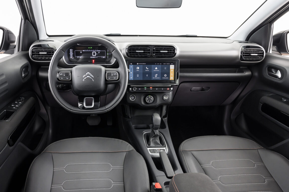Interior do Citroën C4 Cactus Interior do Citroën C4 Cactus