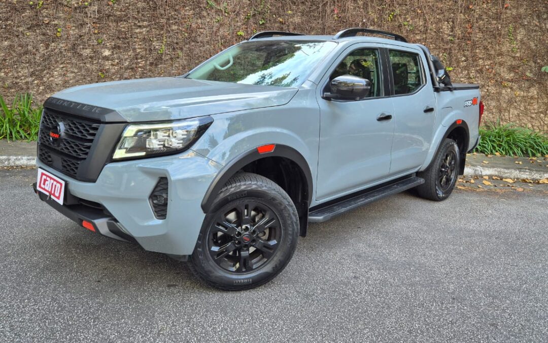 Nissan Frontier Pro4X envelheceu bem, embora faltem alguns equipamentos