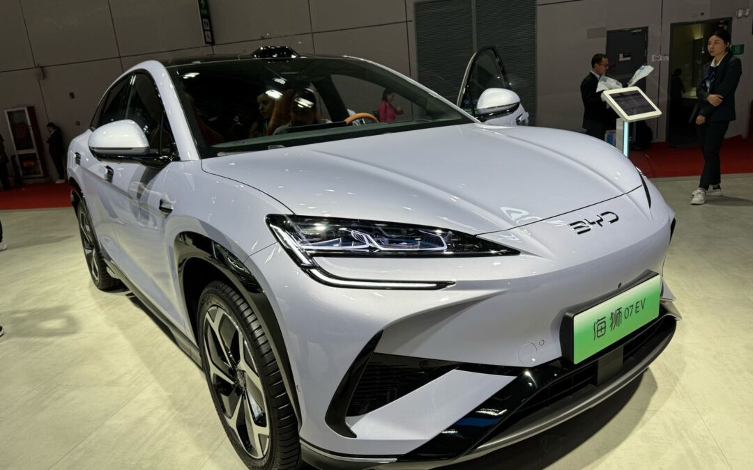 Veja os principais lançamentos da BYD no Salão de Xangai