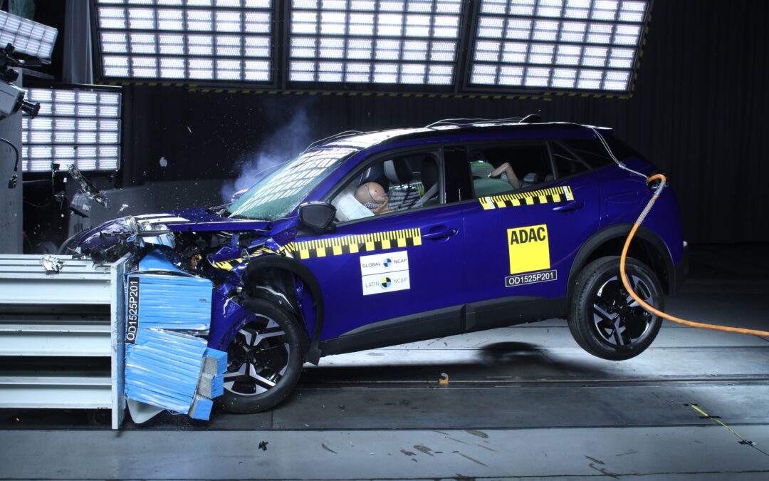 Peugeot 2008 é o nono veículo da Stellantis a receber menos de três estrelas no Latin NCap