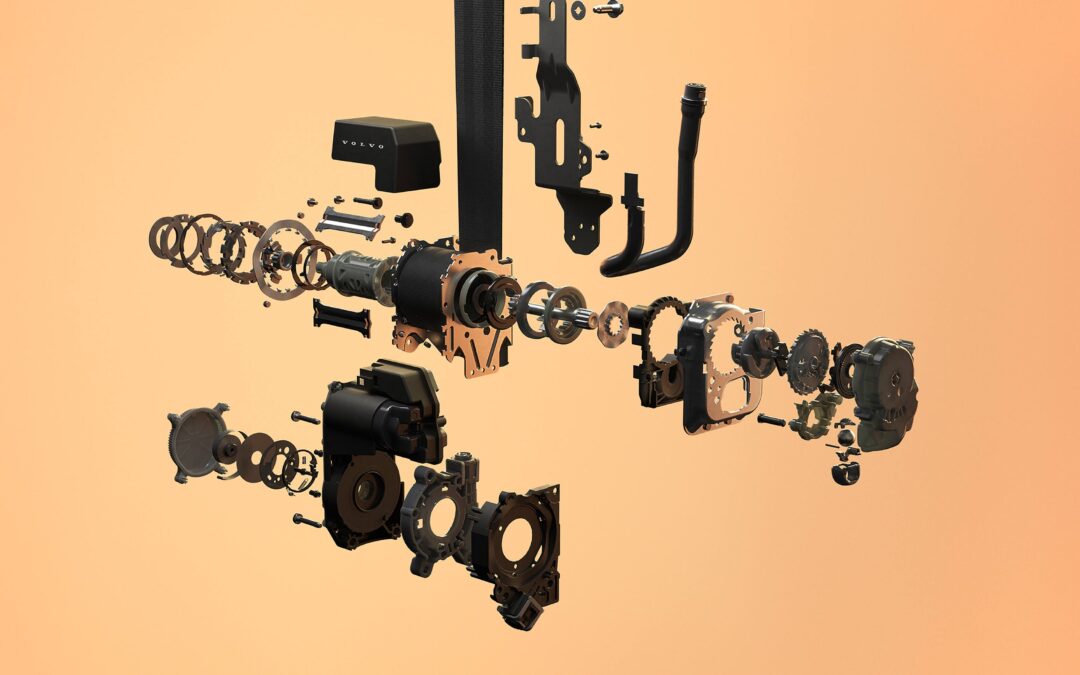 Volvo EX60 terá cintos de segurança adaptativos