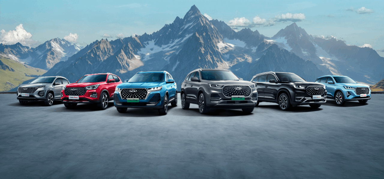 Chery vende 1,26 milhão de unidades globalmente no primeiro semestre de 2025