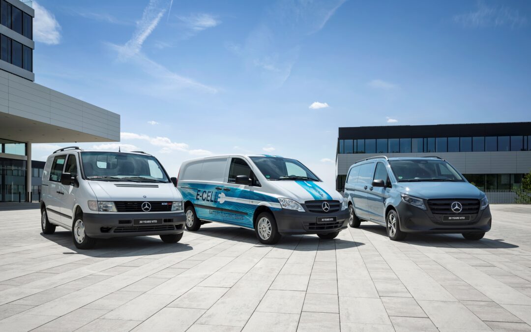 Mercedes-Benz comemora 30 anos da van Vito