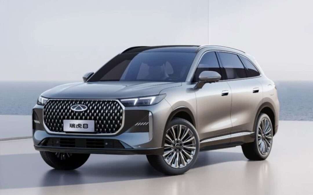 Chery Tiggo 8 ganha novo visual na China; veja imagens