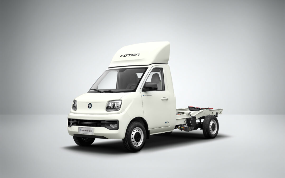 Foton entrega eWonder antes do lançamento oficial em 2026