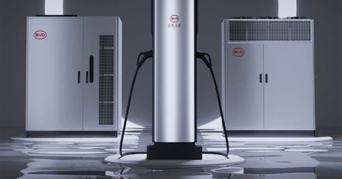BYD avança em supercarregadores de até 1,5 MW, mas Brasil ainda aguarda estações de 1 MW