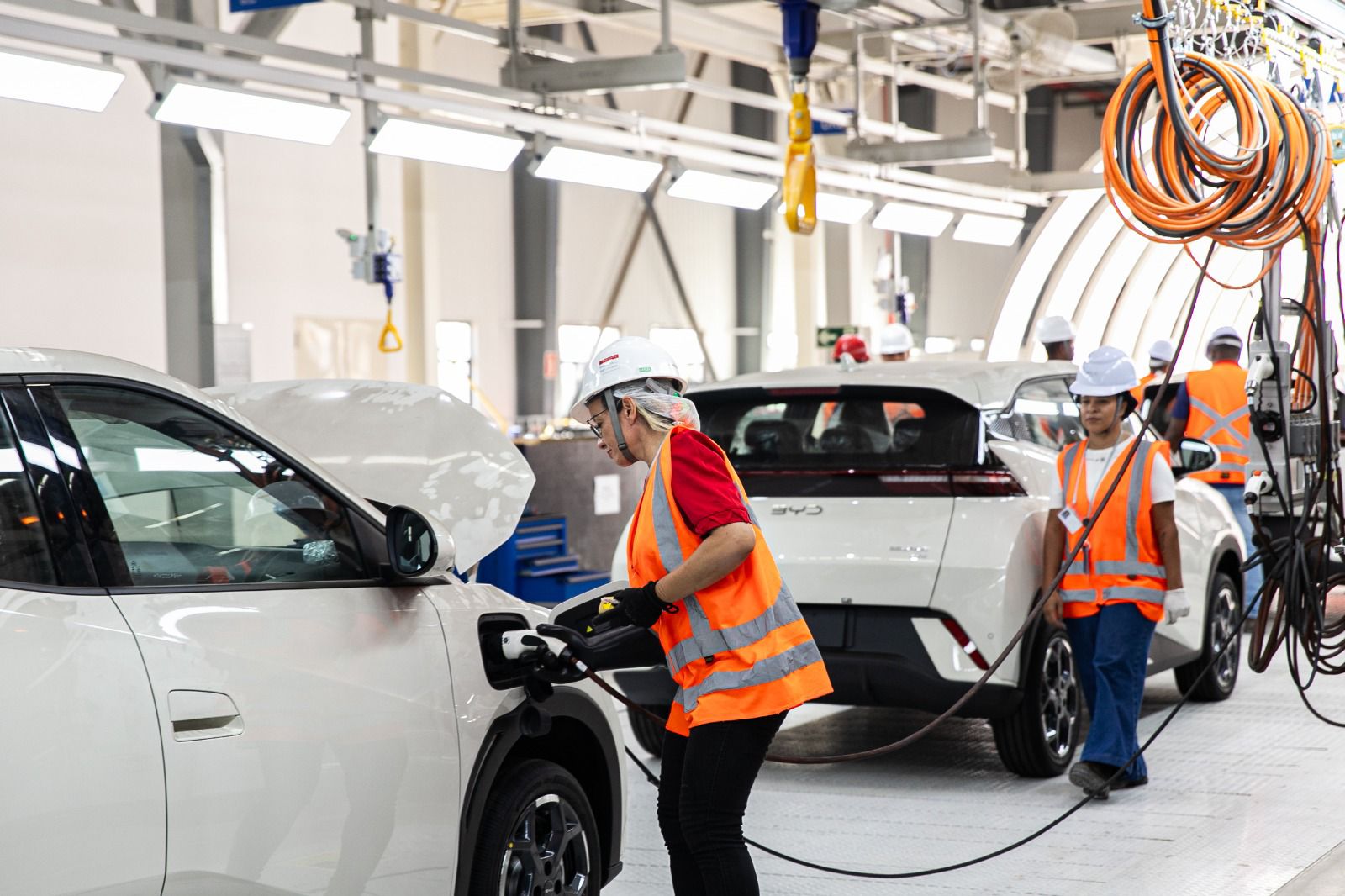 BYD amplia produção em Camaçari com segundo turno e mais 800 colaboradores