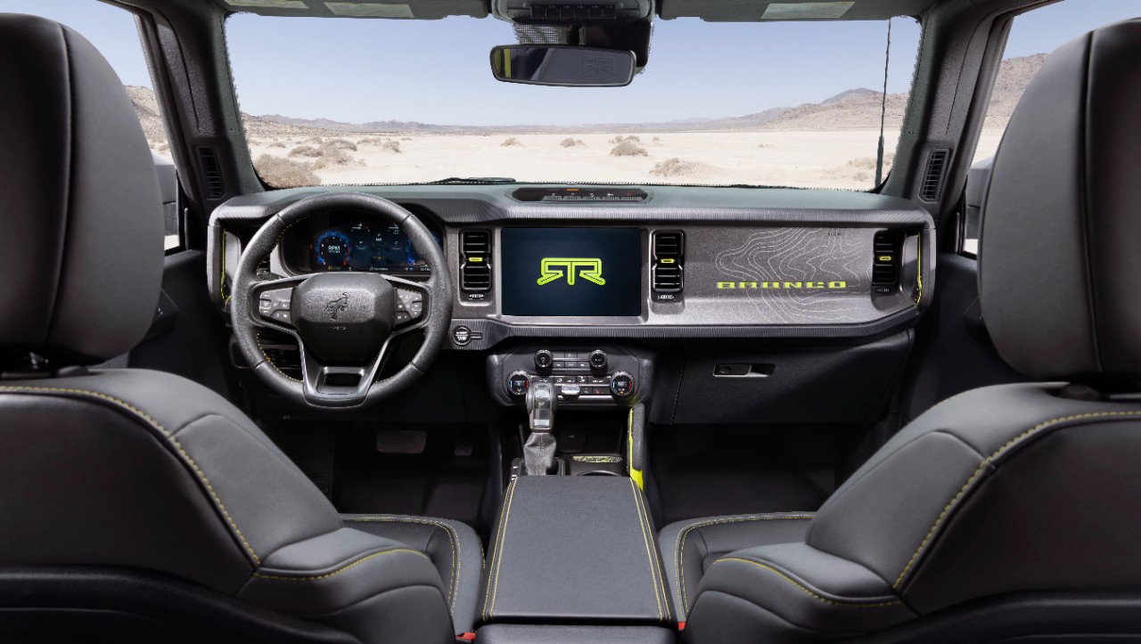 Ford divulga o interior do Bronco RTR nos Estados Unidos
