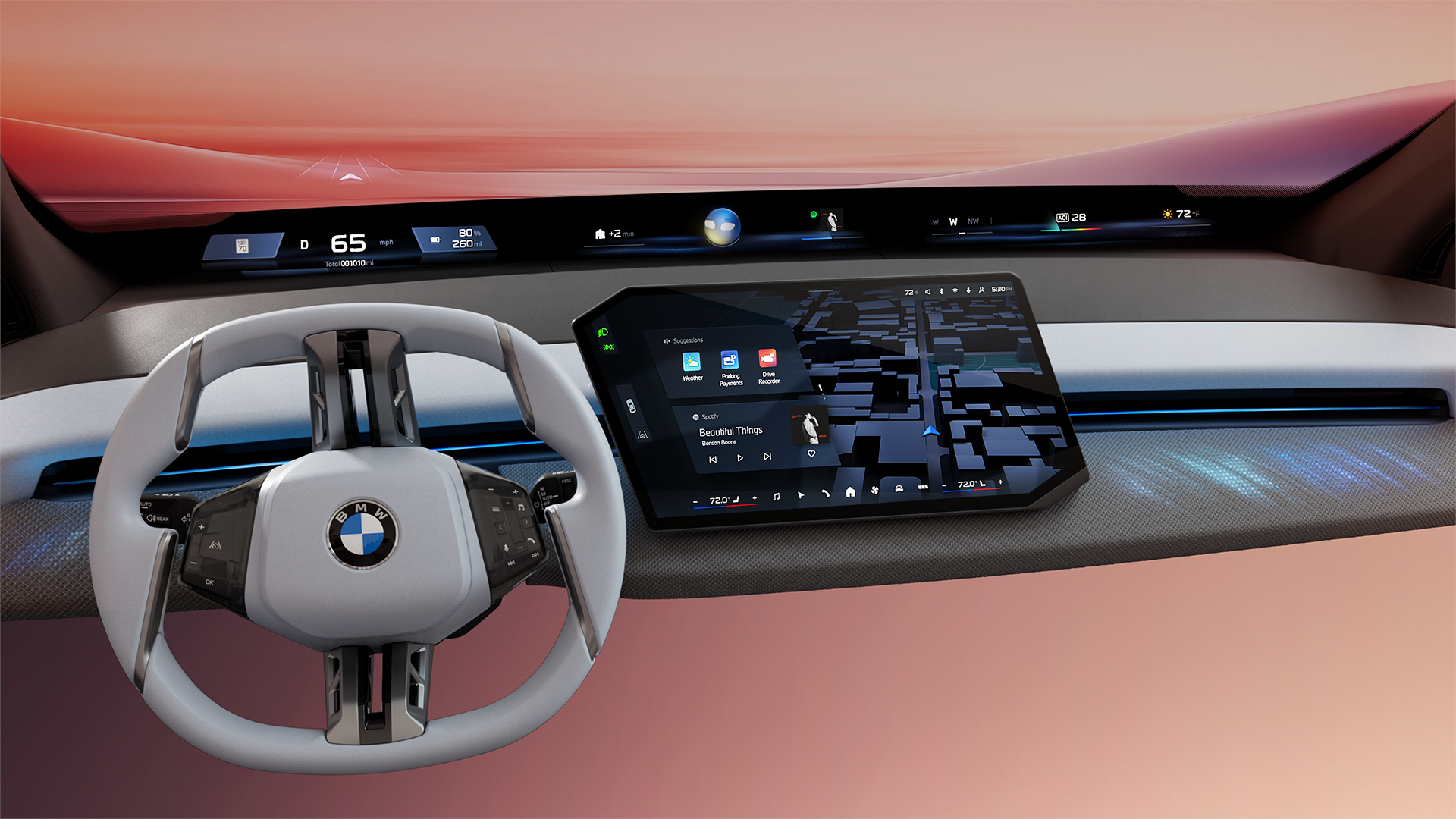 BMW iX3 estreia no Brasil com Panoramic iDrive e novo sistema operacional inteligente